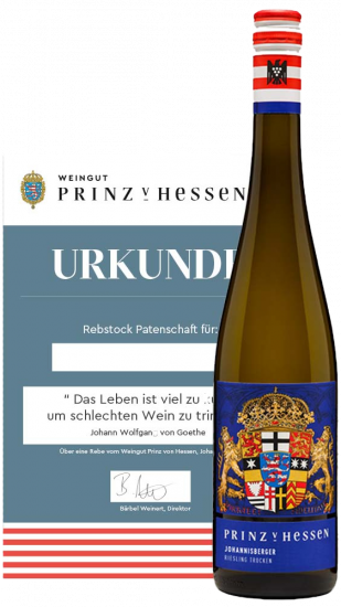 3 jährige Rebstockpatenschaft