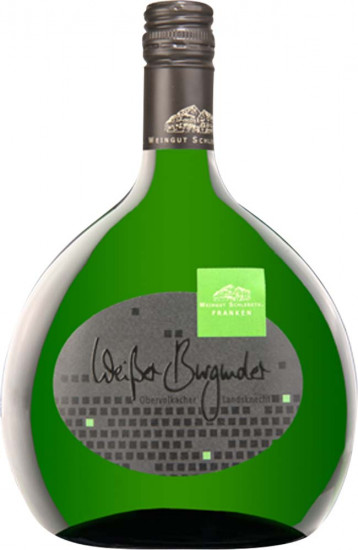 2024 Obervolkacher Landsknecht Weißer Burgunder Bocksbeutel trocken - Weingut Schlereth