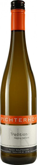 2024 Riesling Pichterhof TRADITION feinherb - Sekt-Weingut Pichterhof