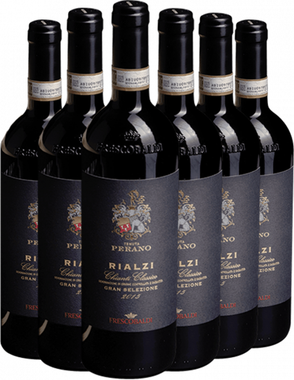 6er Paket Tenuta Perano Rialzi Gran Selection Chianti Classico DOCG - Frescobaldi