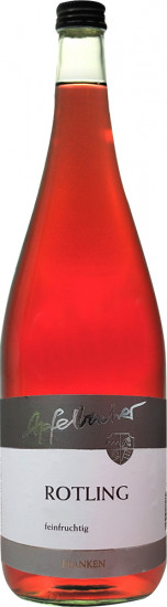 2020 Rotling feinfruchtig feinherb 1,0 L - Weingut Apfelbacher