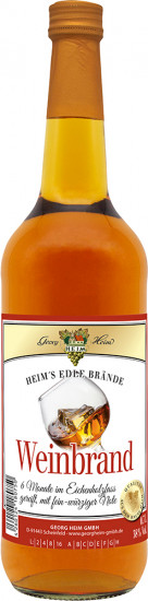 Weinbrand 0,7 L - Weinkellerei Georg Heim GmbH