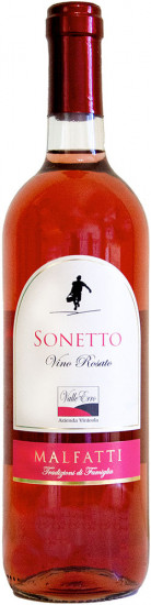 Sonetto Rosato trocken - Valle Erro Malfatti 1961