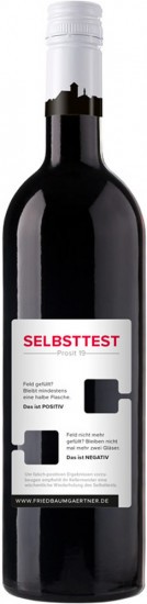 2020 Selbsttest Rotwein trocken - Weingut Fried Baumgärtner