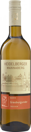 2021 Grauburgunder Heidelberger Mannaberg trocken - Winzer von Baden
