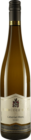 2019 Cabernet Blanc trocken - Weingut Gebrüder Bart