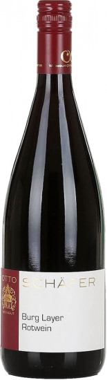 2025 Burg Layer Rotwein süß 1,0 L - Weingut Otto Schäfer