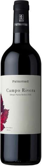 2019 Campo Rivera Barbera Oltrepò Pavese DOC trocken Bio - Pietro Torti