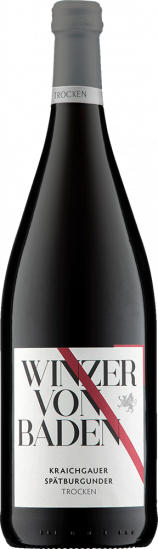 Spätburgunder Kraichgauer trocken 1,0 L - Winzer von Baden