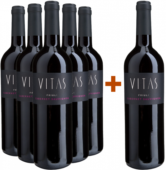 5+1 Cabernet Sauvignon Friuli DOC - Villa Vitas