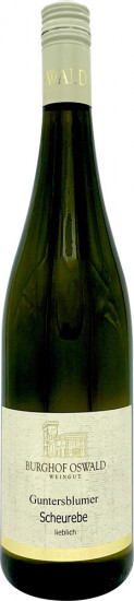 2025 Guntersblumer Scheurebe lieblich - Weingut Burghof Oswald