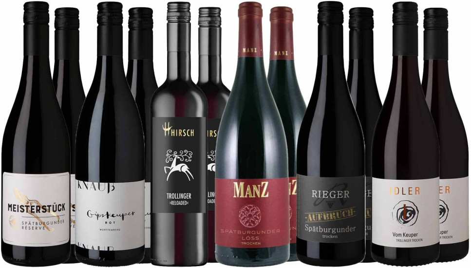 Großes Rotwein Premium-Paket 