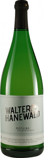 2017 Riesling Kabinett halbtrocken 1,0 L - Weingut Walter Hanewald