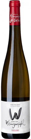 2021 Riesling W Alsace AOP trocken - Domaine Weinzaepfel