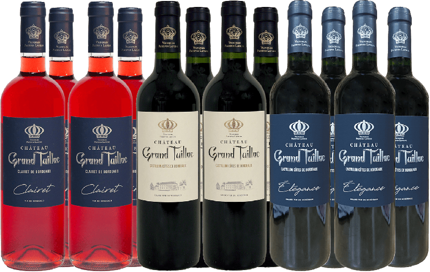 Großes Grand Tuillac Paket - Chateau Grand Bert - Château Grand Tuillac