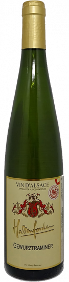 2020 Gewurztraminer Alsace AOP halbtrocken - Domaine Hassenforder