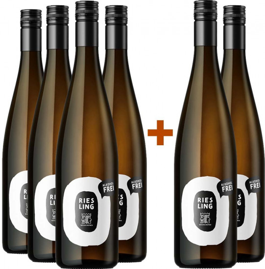 4+2 Paket Riesling Alkoholfrei trocken - WEINCROWD