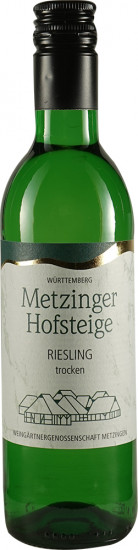 2021 Metzinger Hofsteige Riesling trocken 0,25 L - Weingärtnergenossenschaft Metzingen-Neuhausen