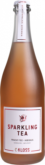Sparkling Tea Rosé Fruchttee-Hibiskus trocken - Winninger Sektmanufaktur C-Kloss