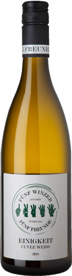 2018 Fünf Freunde Cuvée Einigkeit trocken - Weingut Dr. Wehrheim