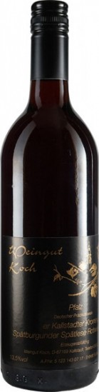 2015 Kronenberg Spätburgunder Spätlese trocken - Weingut Koch