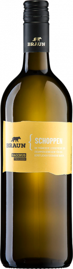 2024 Bacchus trocken 1,0 L - Familienweingut Braun