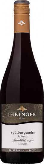 2024 Ihringer Spätburgunder Rotwein lieblich - Kaiserstühler Winzergenossenschaft Ihringen