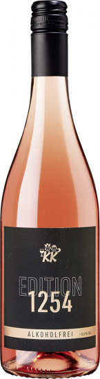 Edition 1254 Rosa- ALKOHOLFREI - Dt. Entalkoholisierter Wein - Winzergenossenschaft Königschaffhausen-Kiechlinsbergen