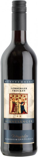 2024 Lemberger, Minnesänger trocken - Horrheim-Gündelbach