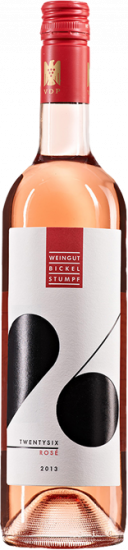 2016 Twentysix Rosé VDP.Gutswein Halbtrocken - Weingut Bickel-Stumpf