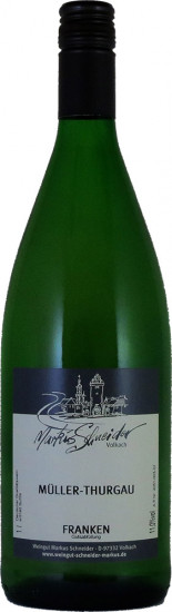 2022 Müller-Thurgau feinfruchtig halbtrocken 1,0 L - Markus Schneider