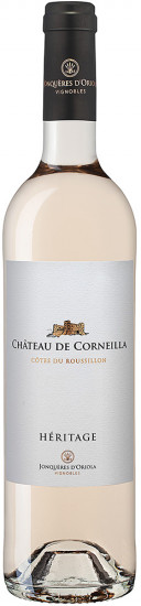 2023 Cuvée Héritage Rosé Côtes du Roussillon AOP trocken - Jonquères d'Oriola Vignobles - Château de Corneilla