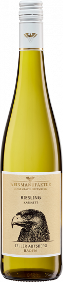 2025 Riesling Klingelberger Zeller Abtsberg Kabinett halbtrocken - Weinmanufaktur Gengenbach
