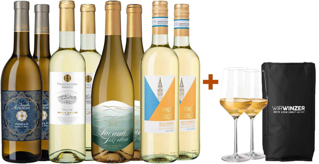 Italien Weißwein-Reise