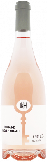 2024 Cuvée 3 Sources Rosé Côtes Catalanes IGP trocken Bio - Château Nadal Hainaut