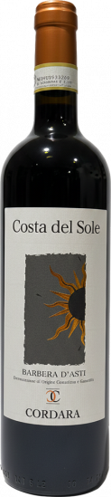 2017 Costa del Sole Barbera d’Asti DOCG trocken - Cordara Vini
