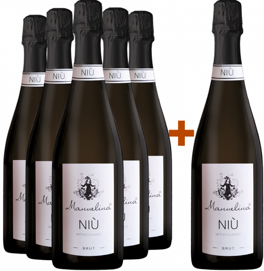 5+1 Niù Vino Spumante Metodo Classico - Manuelina