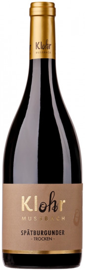 2016 Spätburgunder trocken - Weingut Edgar Klohr