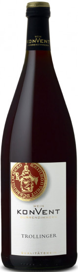 2024 Trollinger halbtrocken 1,0 L - Weinkonvent Dürrenzimmern eG