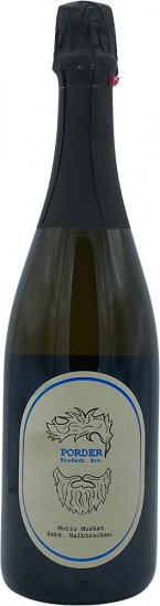 2018 Morio Muskat Sekt halbtrocken Bio - Weingut Porderhof