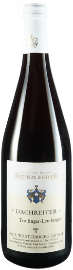 2022 Dachreiter Trollinger-Lemberger halbtrocken 1,0 L - Weingut Graf von Bentzel-Sturmfeder