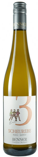2023 Scheurebe Spätlese lieblich - Familien-Weingut Renner
