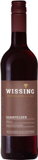 2023 Dornfelder halbtro. halbtrocken - Privatkellerei Wissing