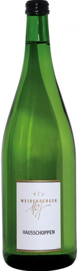 Hausschoppen Weißwein trocken 1,0 L - Weingut Weidenberger Hof