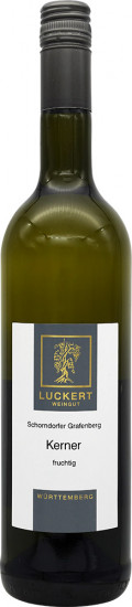 2024 Schorndorfer Kerner - fruchtig lieblich - Weingut Hartmut Luckert
