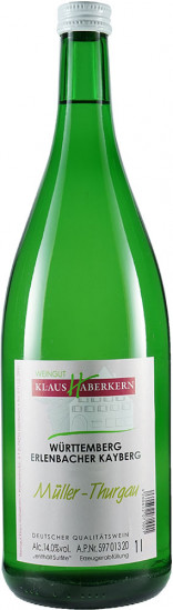 2024 Müller-Thurgau feinherb 1,0 L - Weingut Klaus Haberkern