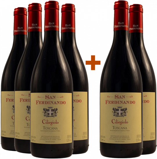 4+2 San Ferdinando Ciliegiolo Toscana IGP - San Ferdinando