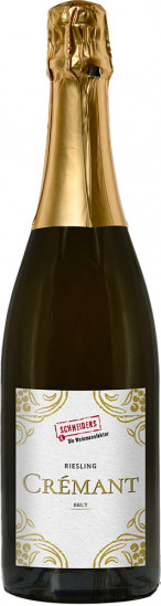 2019 Riesling Crémant; handgerüttelt brut - Weingut Weinmanufaktur Schneiders