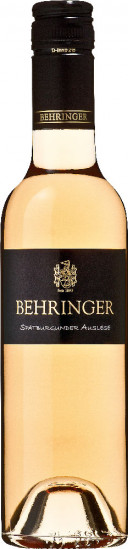 2009 Britzinger Rosenberg Spätburgunder Weißherbst Auslese Edelsüß 375ml - Behringer