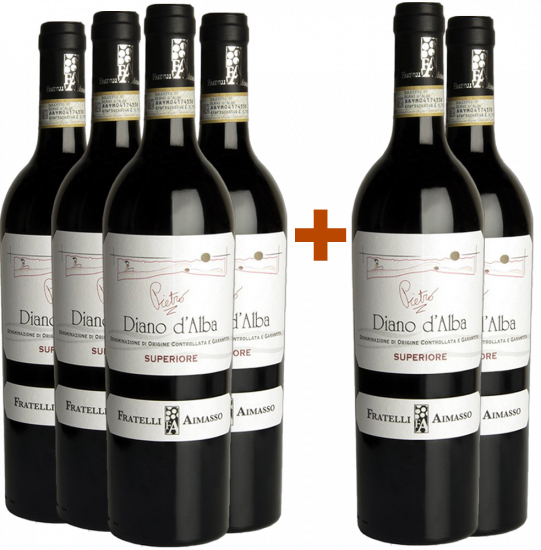 4+2 Paket Pietro Dolcetto di Diano Superiore DOCG - Aimasso